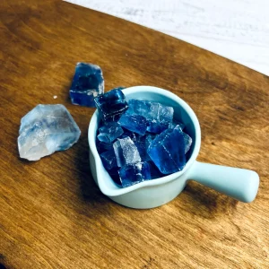 Crystal blue salt
