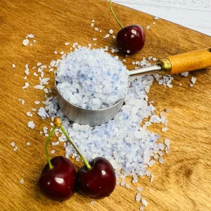 Natural blue salt